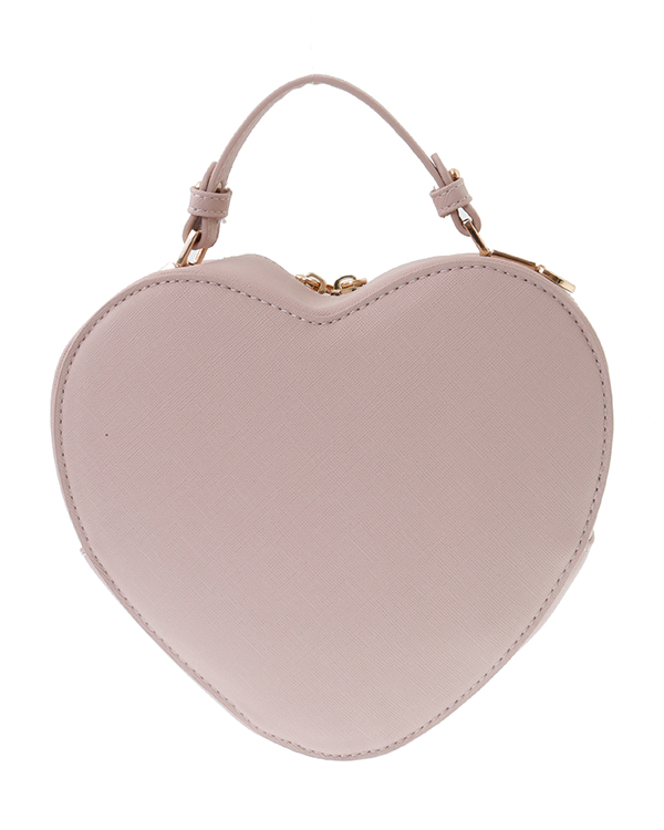 Heart Shaped Faux Fur Crossbody Chain Bag, Bags & Wallets, Sling Bags Free  Delivery India.